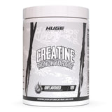 Huge Supplements envase frontal mostrando etiqueta y tamaño, confianza de marca
