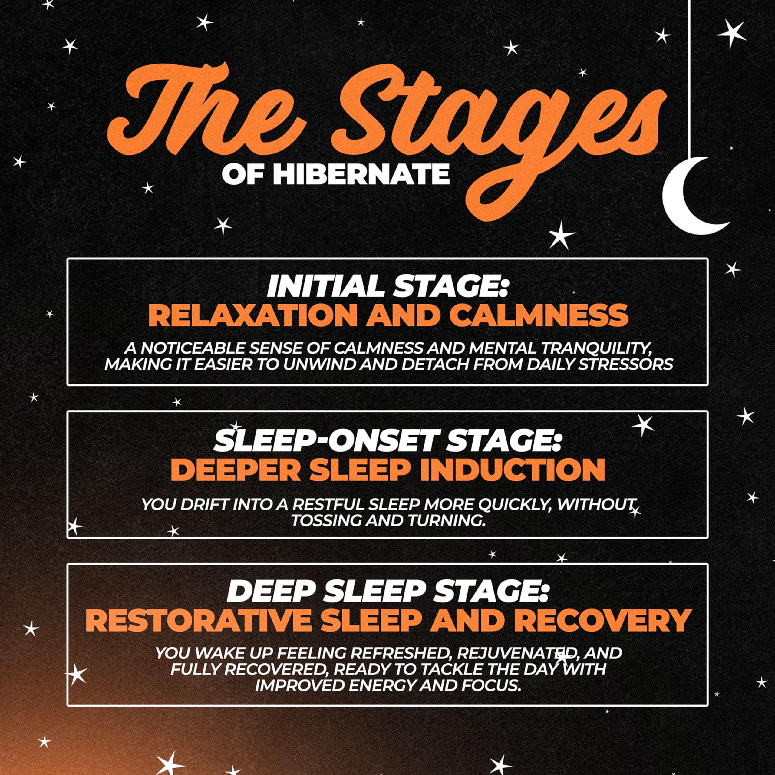 Producto Hibernate de Huge Supplements en una rutina nocturna relajante