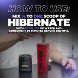 Huge Supplements etiqueta con lista de ingredientes y fabricación GMP