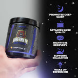 Huge Supplements textura del contenido en primer plano para ver calidad natural