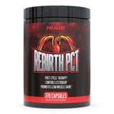 Huge Supplements frasco Rebirth PCT vista frontal para identificar producto