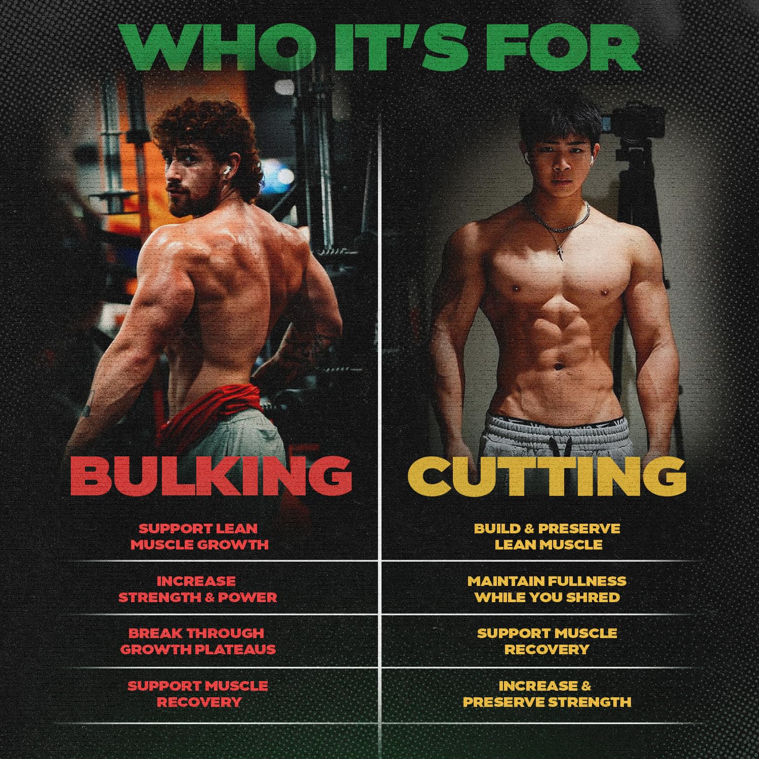 Huge Supplements sapogenix uso en gimnasio ilustrando apoyo a recuperación y rendimiento