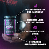 Huge Supplements polvo con textura fina listo para mezclar fácil