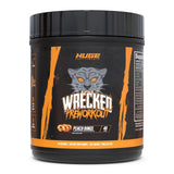Huge Supplements frente del envase mostrando diseño y beneficio de energía