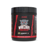 Huge Supplements frasco Wrecked frente mostrando diseño y beneficios