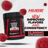 Huge Supplements etiqueta Wrecked detalles de ingredientes y dosis