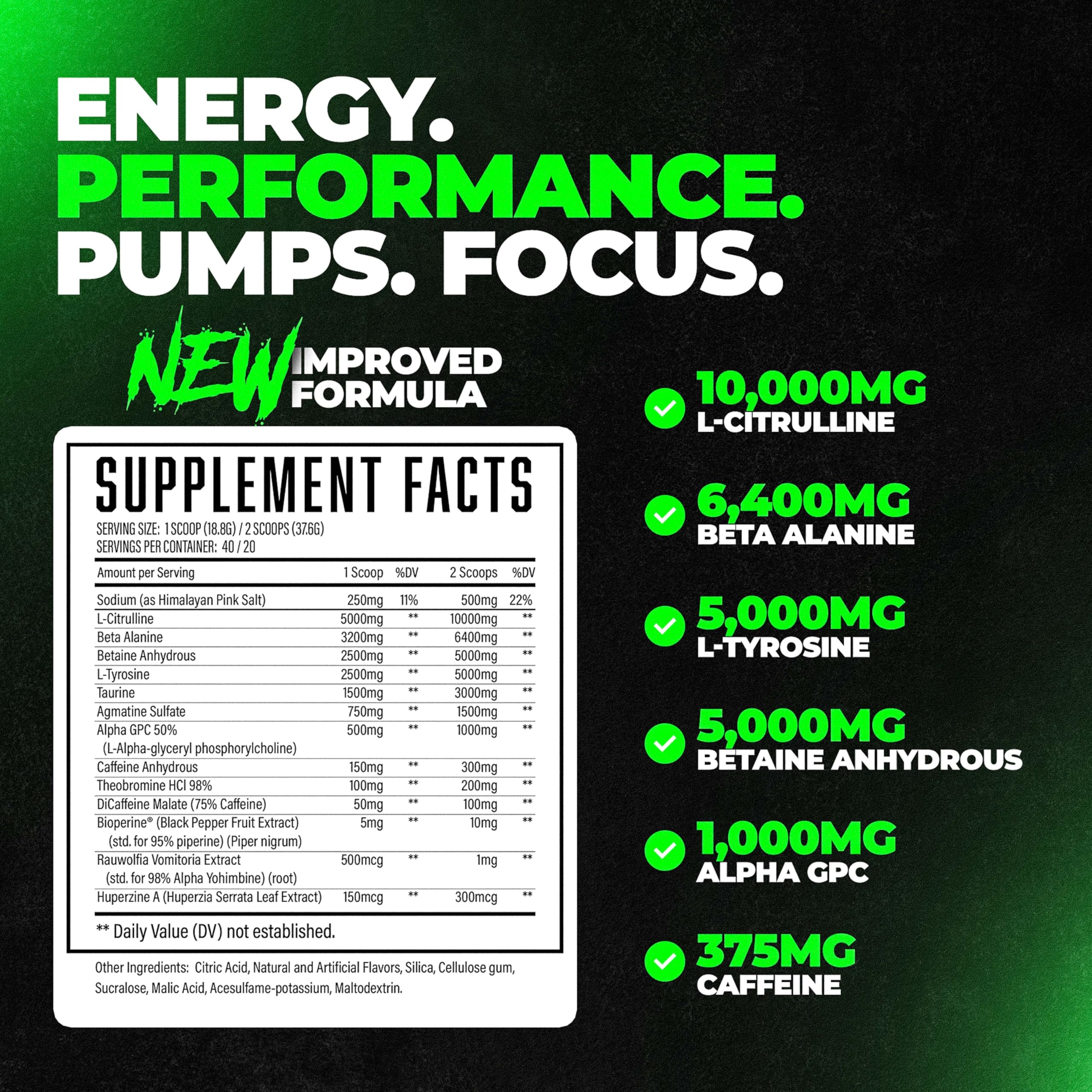Gran plano del polvo Wrecked de Huge Supplements destacando textura fina