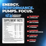 Huge Supplements polvo textura fina mejor disolución y sabor mejorado