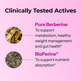 HUM Best of Berberine etiqueta con ingredientes y dosis destacadas