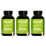 HUM Flatter Me frontal mostrando etiqueta y beneficios para digestión rápida