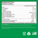 HUM etiqueta nutricional detallada transparencia en ingredientes
