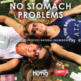 HÜMA CHIA ENERGY GEL atleta sosteniendo sobre para consumo rápido durante ejercicio