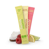 HÜMA CHIA ENERGY GEL paquete 15 sobres mostrando el diseño frontal y beneficio portátil