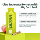 HÜMA CHIA ENERGY GEL junto a botella de agua para mejor absorción