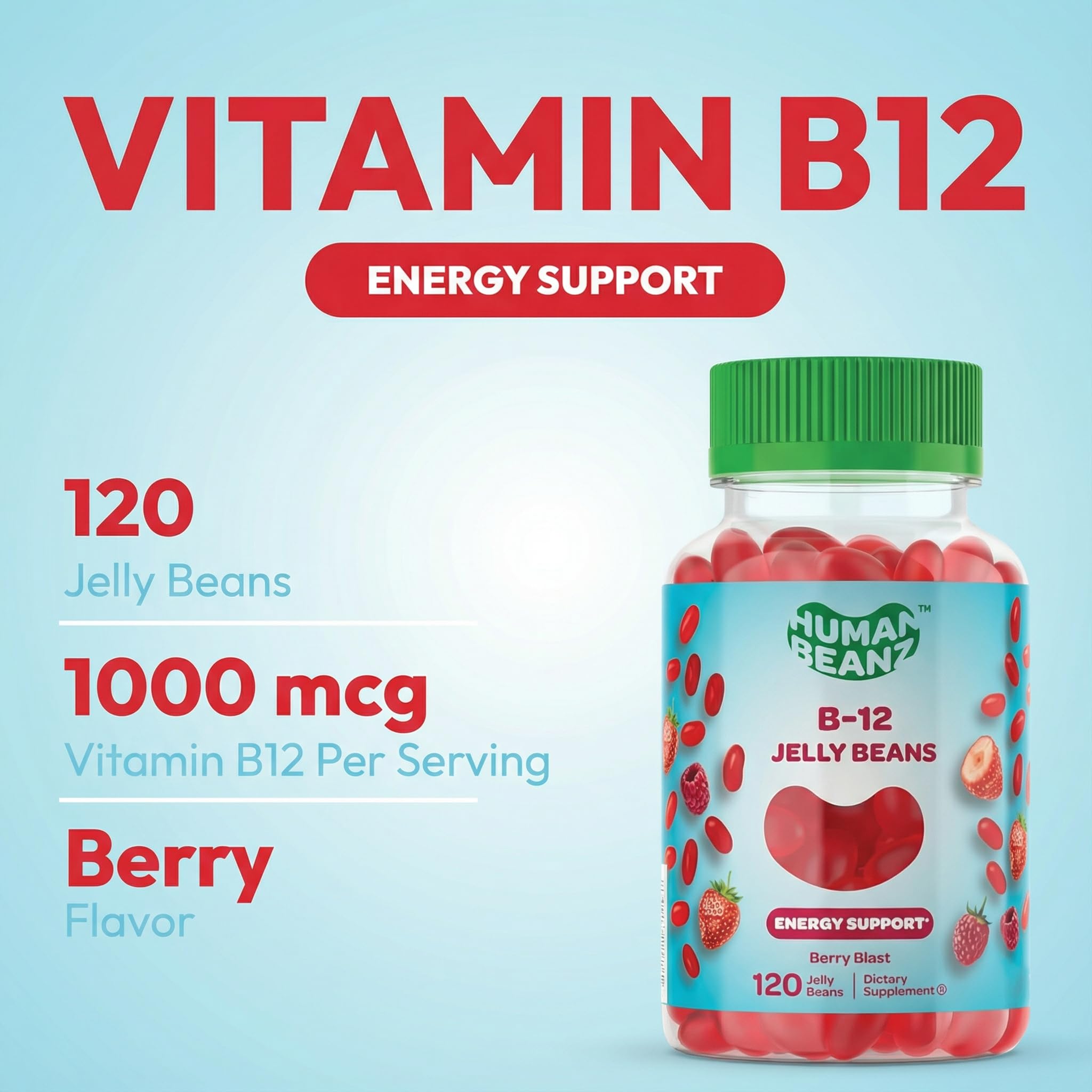 Human Beanz primer plano de textura jelly bean que invita a consumir