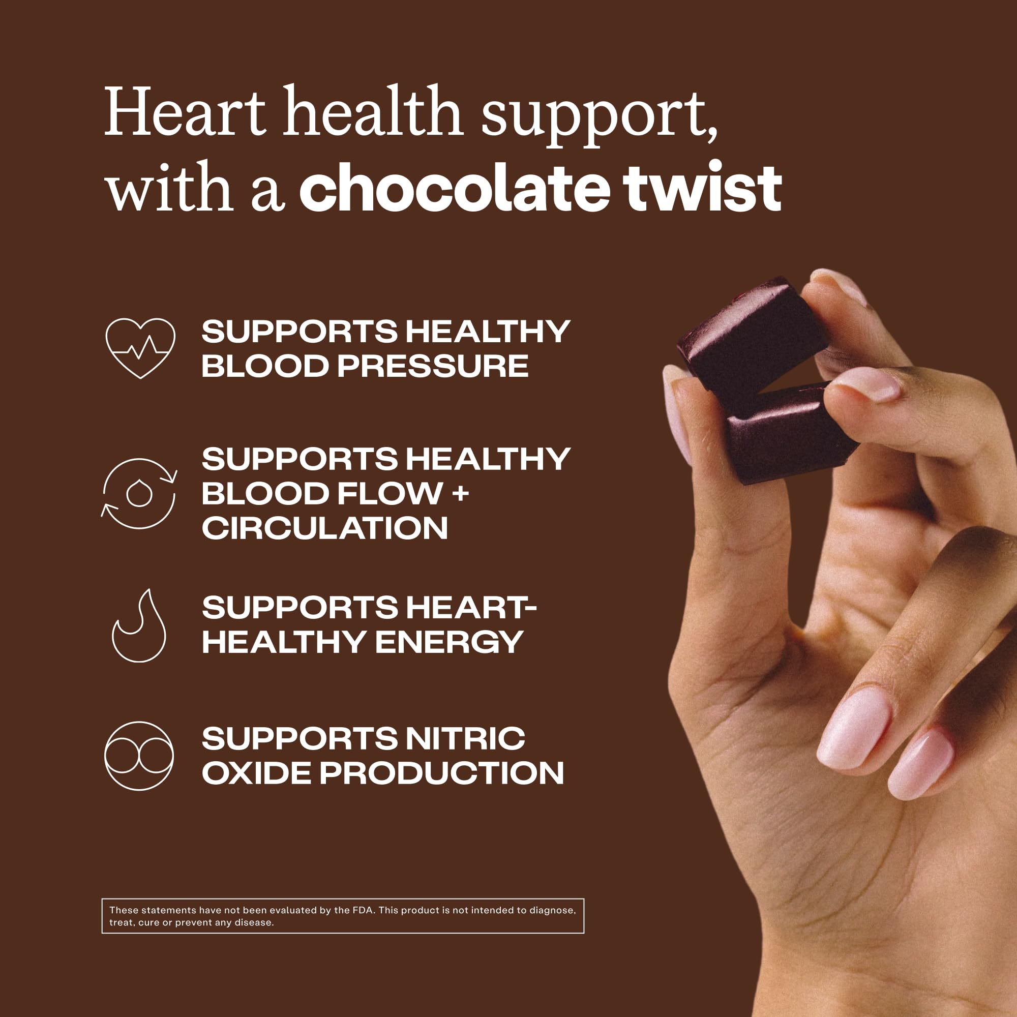 HumanN textura del masticable chocolate para una experiencia sabrosa