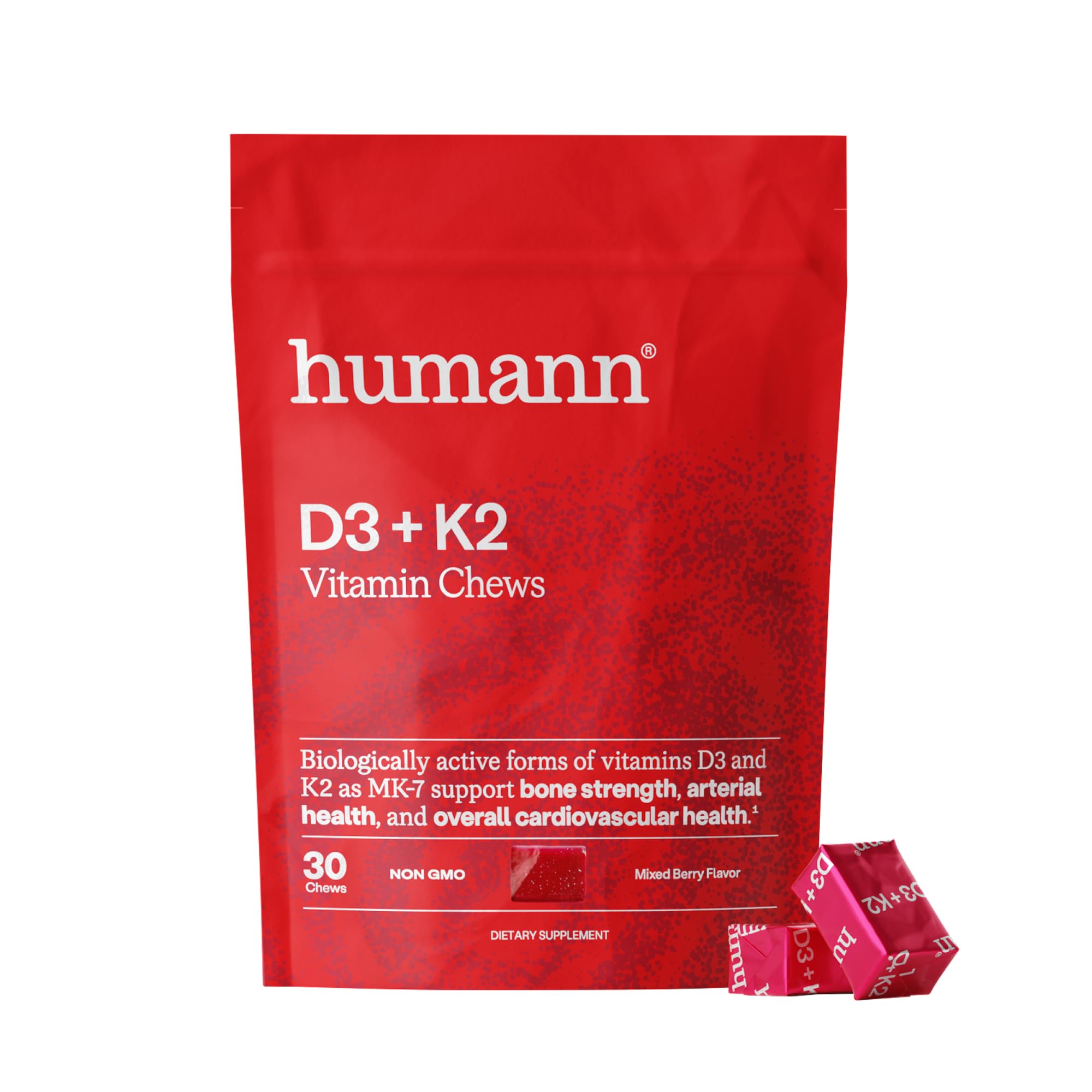 HumanN presentación frontal muestra envase y beneficio de suplementación diaria