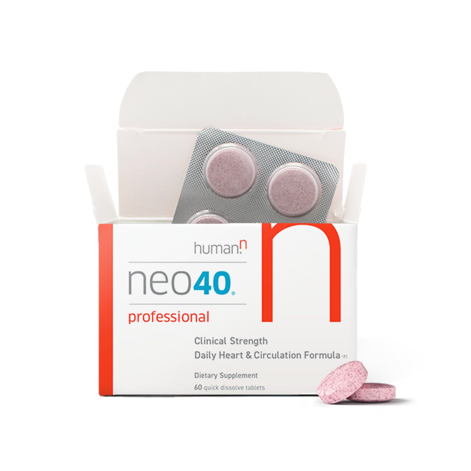 HumanN Neo40 Professional frente del envase mostrando diseño y beneficios