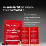HumanN etiqueta nutricional legible para verificar ingredientes y dosis diaria