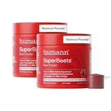 HumanN envase SuperBeets frente mostrando el diseño y beneficio circulatorio