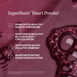 HumanN SuperBeets textura del polvo, muestra disolución rápida y fineza