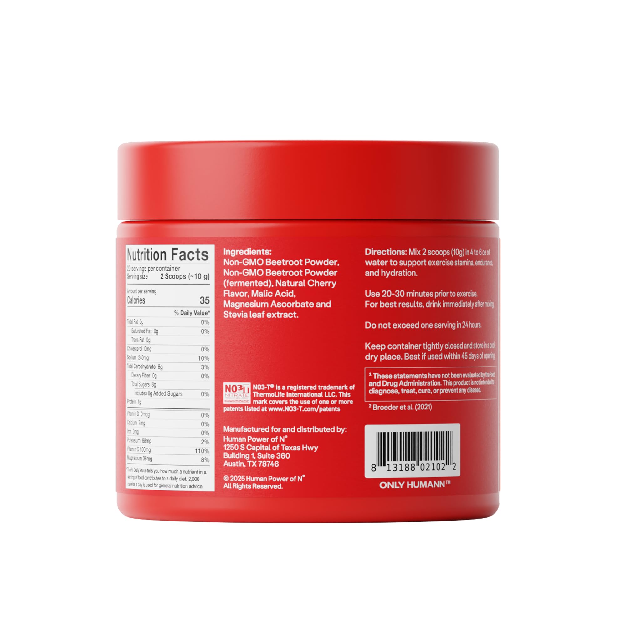 Escena lifestyle en gimnasio con HumanN SuperBeets Sport para energía sin cafeína