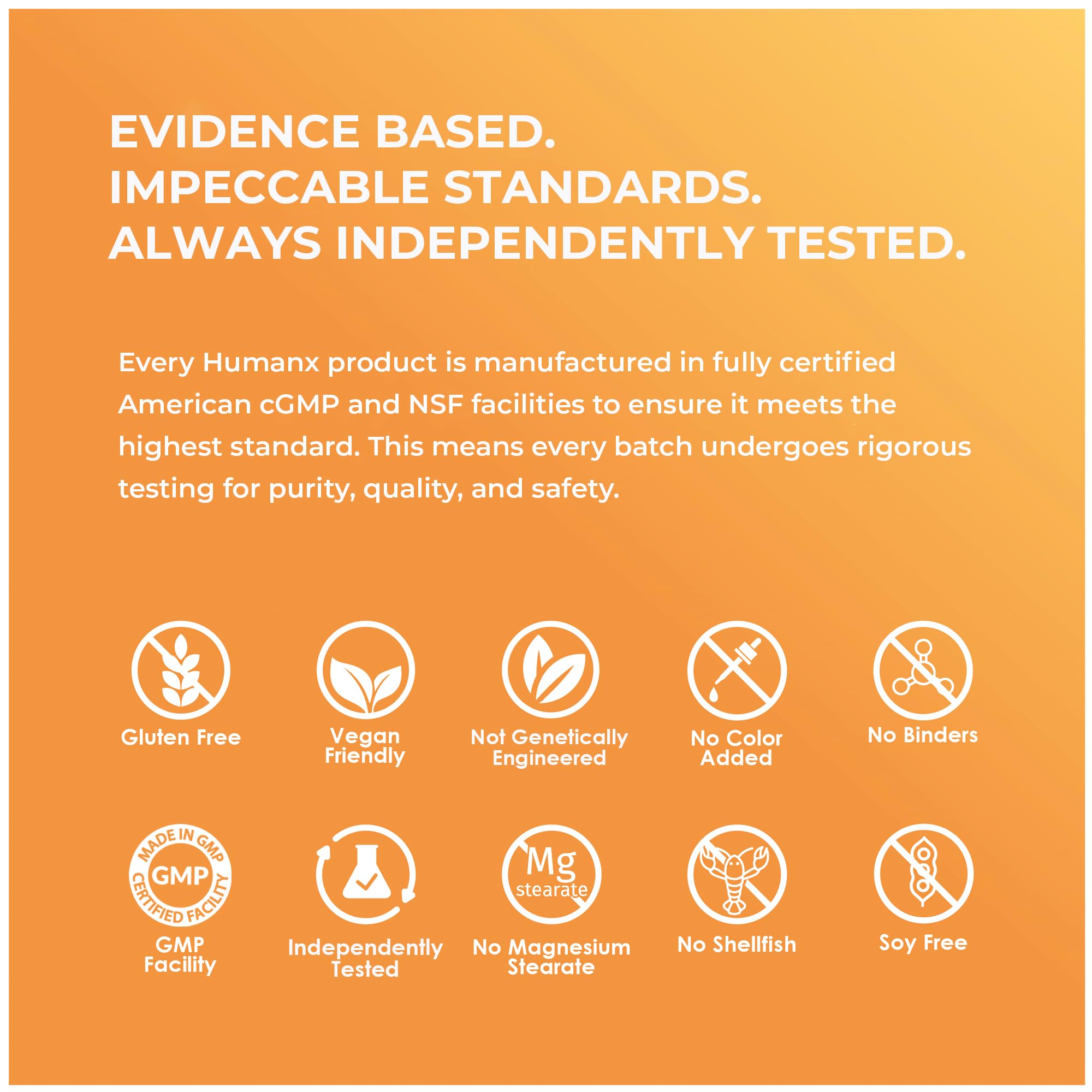 HUMANX cápsulas sobre encimera en ambiente de cocina saludable