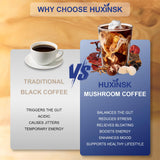 HUXINSK mezcla de hongos secos destacando Lion's Mane y Reishi para equilibrio
