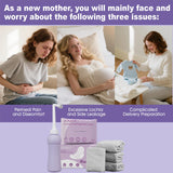 HVLVOYG escena de bolsa de hospital con kit, preparado para la maternidad