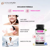 HVSUN DermaPure+ detalle de la textura de la cápsula que facilita la ingestión