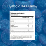 Hyalogic gomitas dispuestas en mesa en contexto de estilo de vida saludable