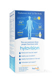 Hyalogic HylaVision etiqueta con ingredientes clave y beneficios