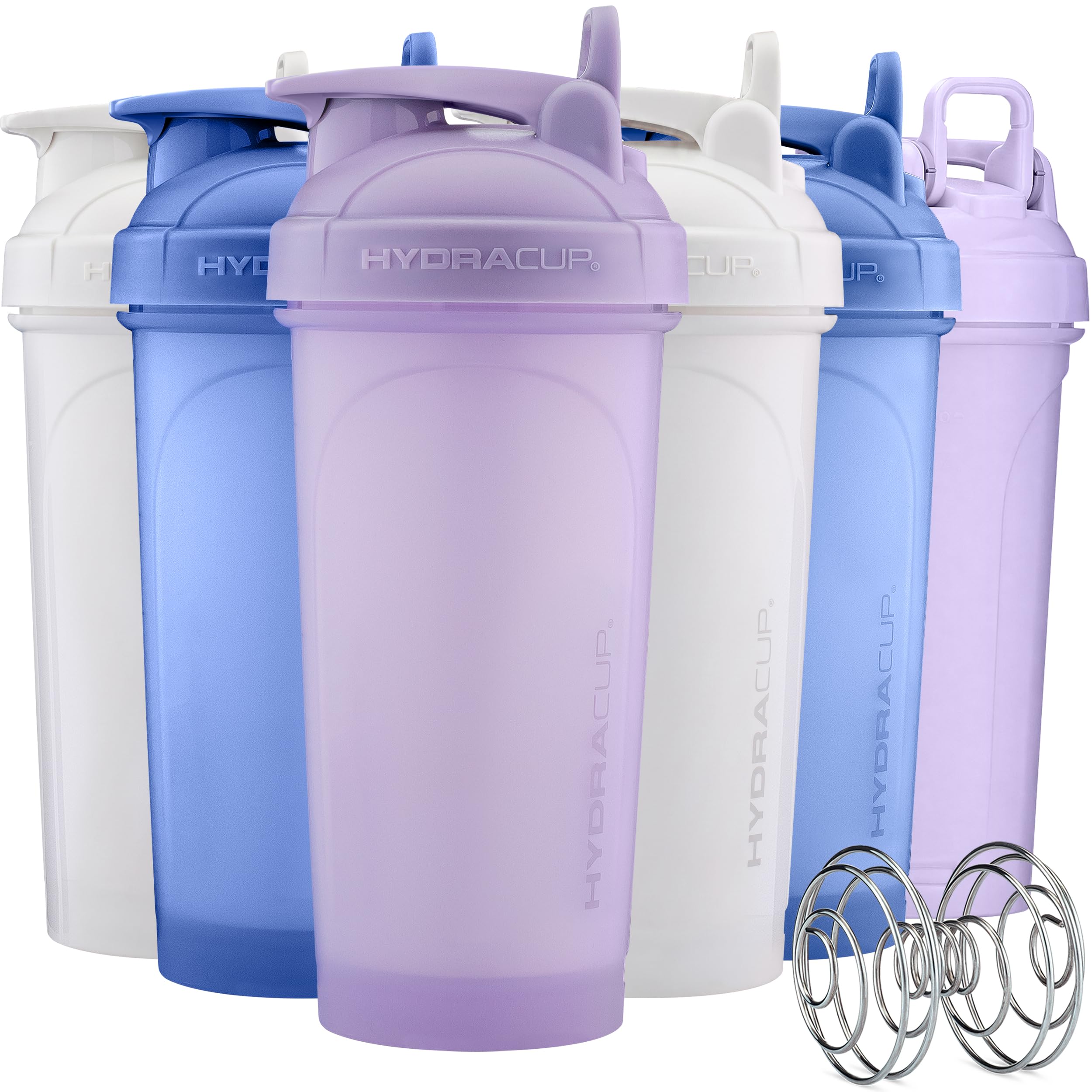 Hydra Cup frente pack 6 mostrando seis botellas listas y beneficio conveniencia