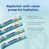 Hydralize tamaño del stick junto a mano para visualizar porciones prácticas