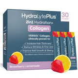 Hydralyte empaque frontal mostrando 30 sobres, práctico para viaje