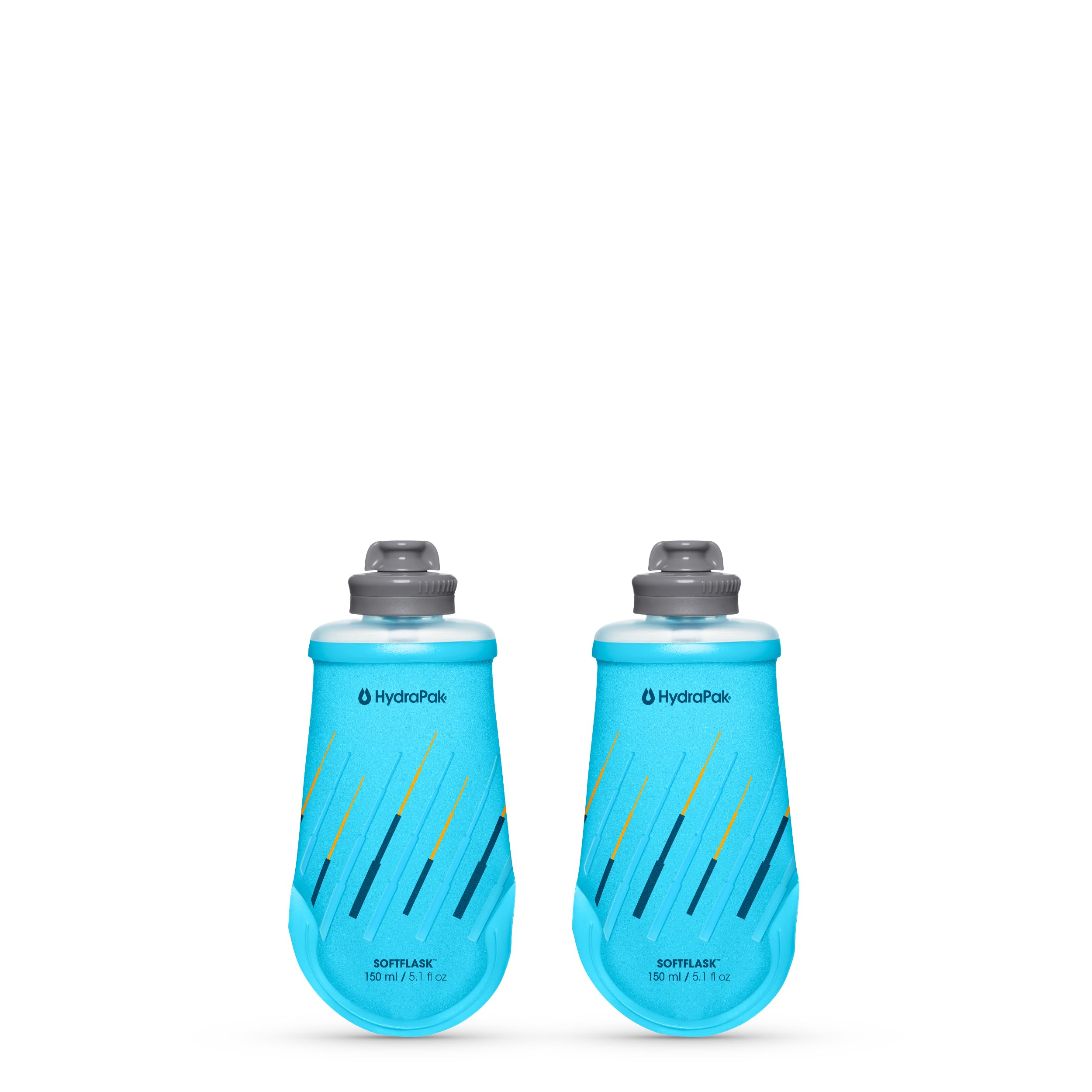 HydraPak SoftFlask frontal mostrando diseño compacto y fácil acceso