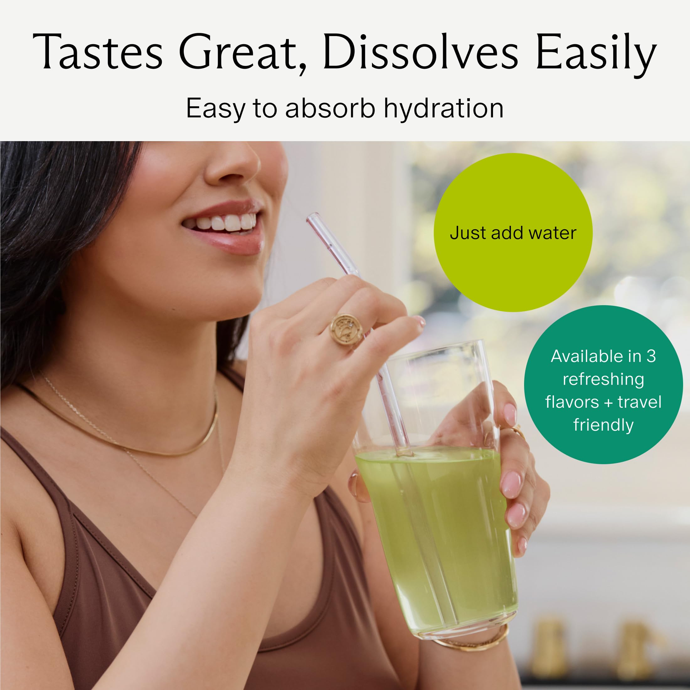Hydration Support textura del polvo para mezcla rápida y disolución homogénea