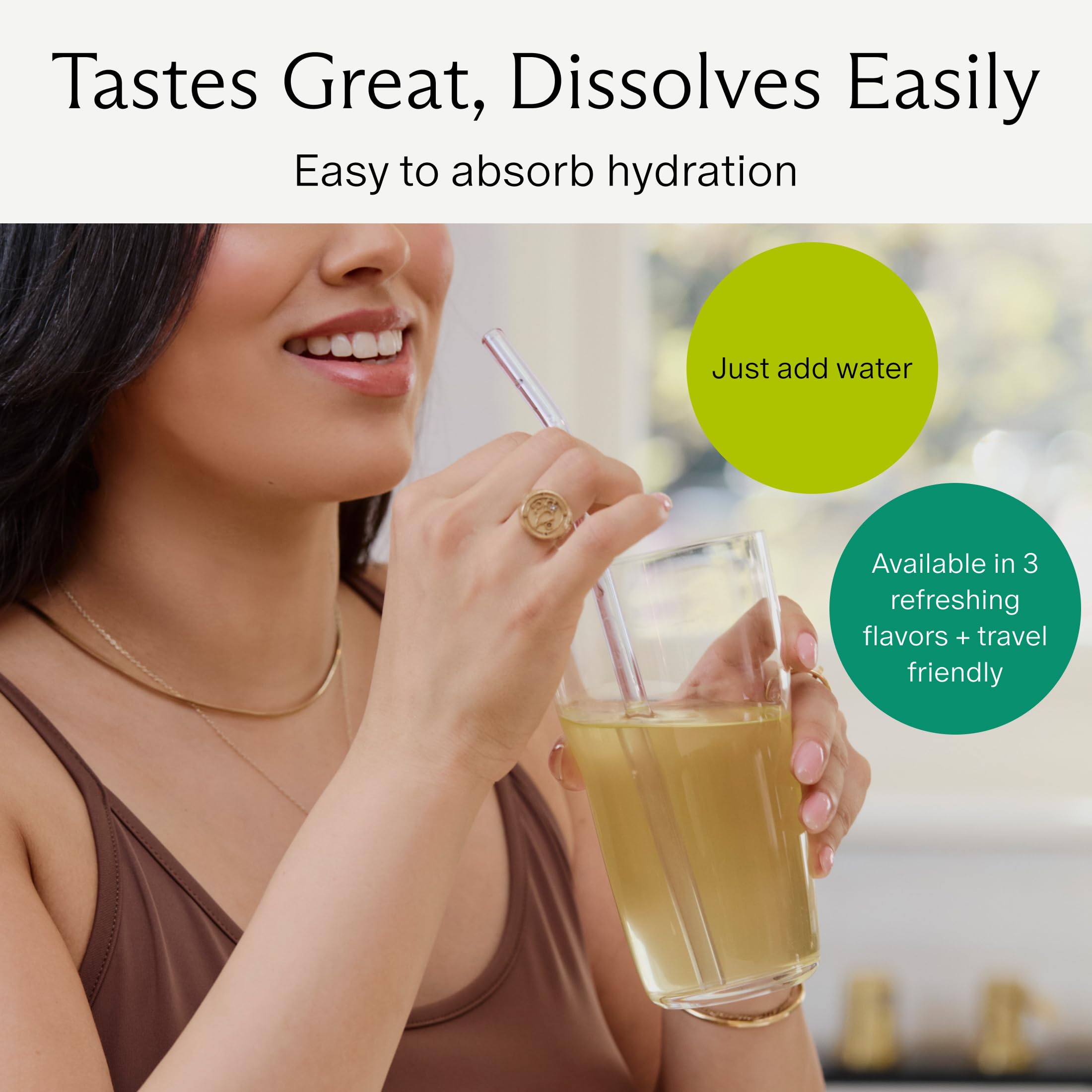 Hydration Support polvo en detalle, mezcla fina y fácil disolución