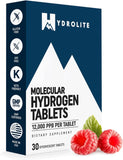 HydroLite frente del empaque mostrando 30 tabletas y beneficios claros