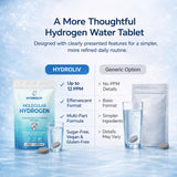 Hydroliv en cocina, bebida lista para consumo y rutina diaria saludable
