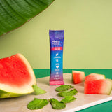 HydroMATE etiqueta de ingredientes destacando electrolitos y vitamina C