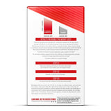 Hydroxycut comparación de tamaño de stick packs para transporte fácil