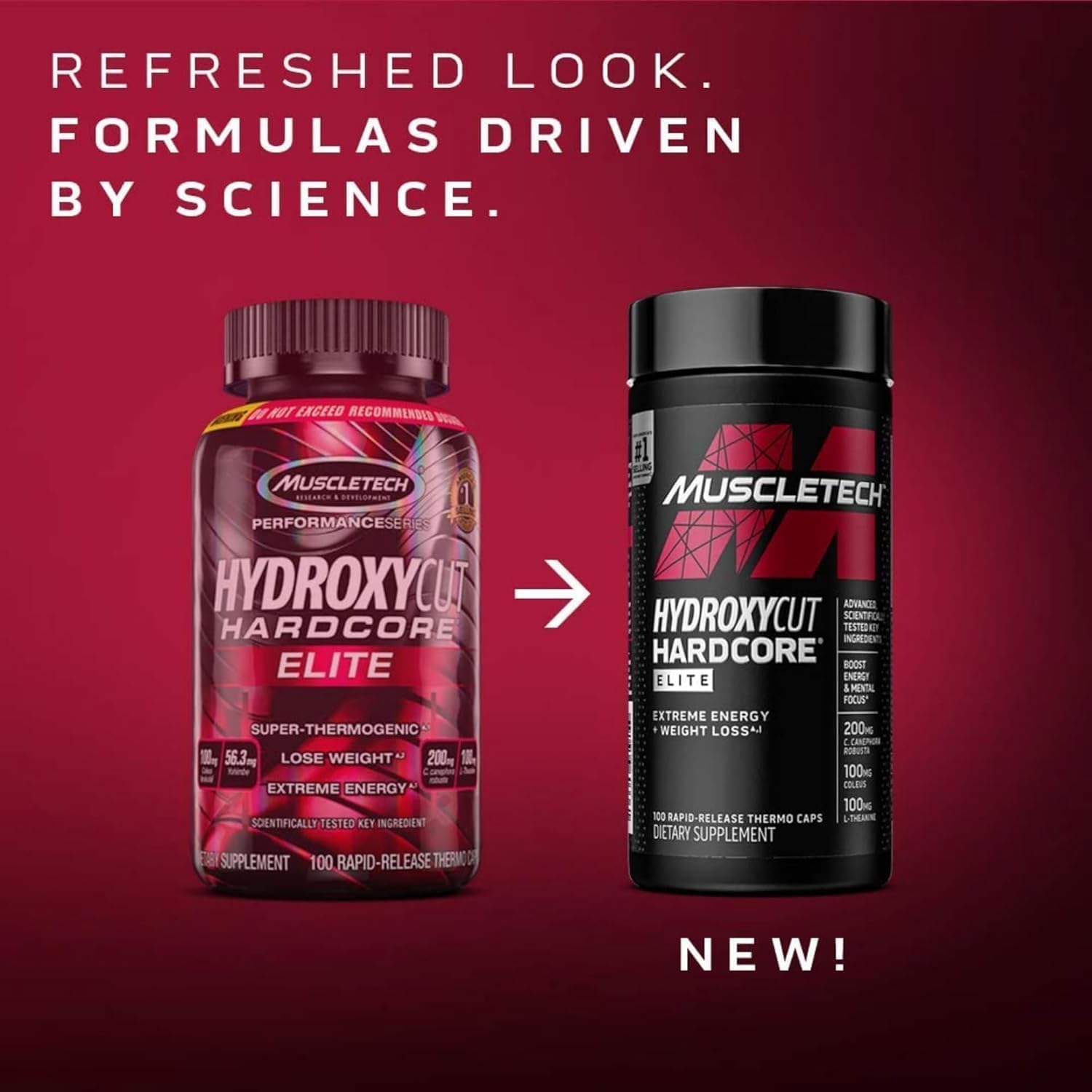 Hydroxycut en gimnasio antes de entrenar para mayor energía y enfoque