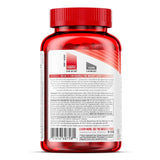 Hydroxycut ingredientes naturales y frasco, comunica confianza y propósito