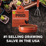 Hyland's PRID etiqueta con ingredientes naturales para tranquilidad familiar