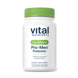 Hyperbiotics frasco frontal mostrando diseño y tabletas, conveniencia diaria