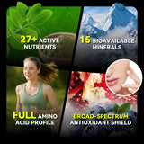 I LOVE HEALTH etiqueta nutricional legible con información de ingredientes