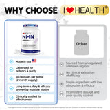 I LOVE HEALTH cápsula sostenida en mano al tomar, muestra conveniencia diaria