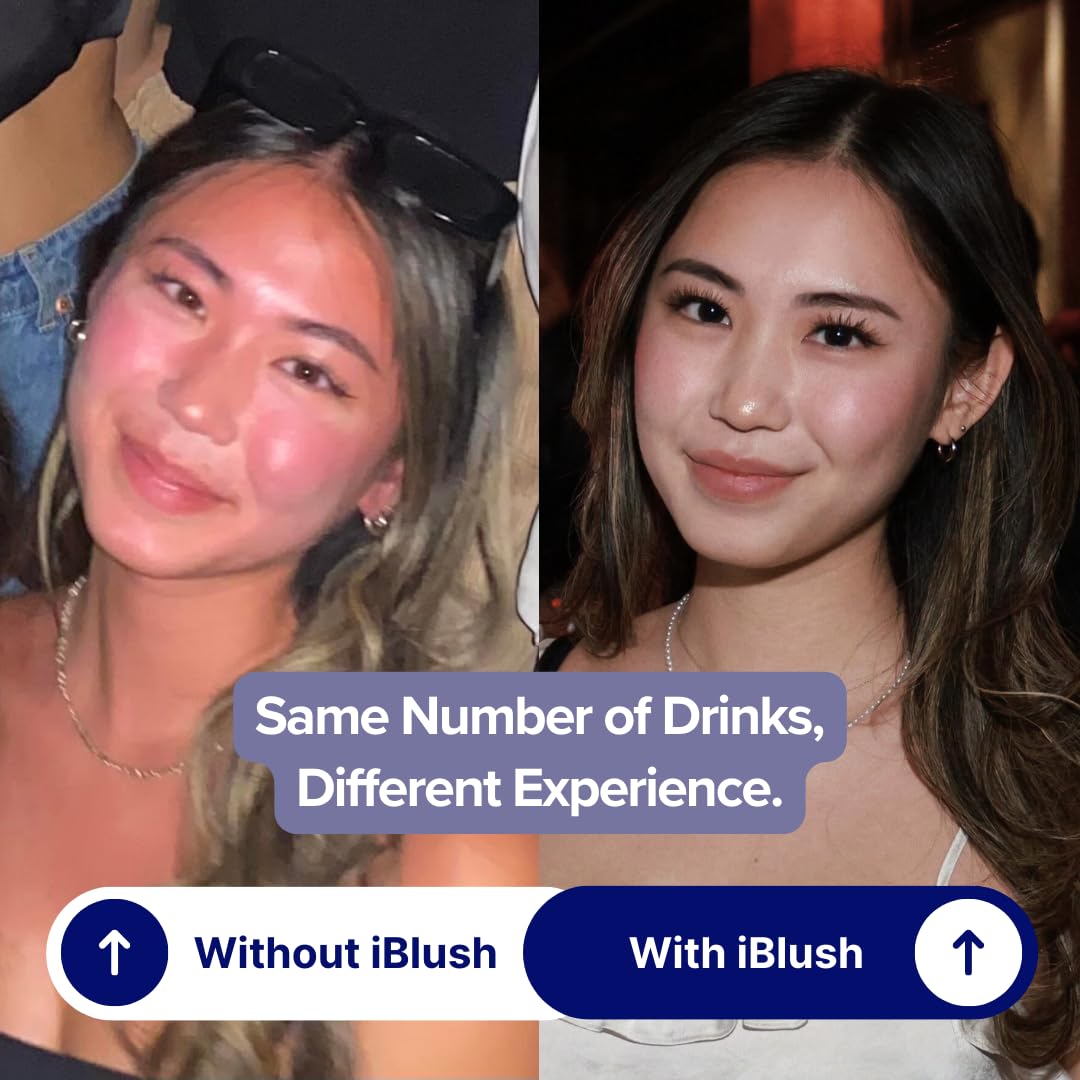 iBLUSH parche aplicado en hombro ofreciendo soporte discreto