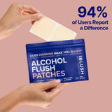 iBLUSH caja abierta con 12 parches lista para llevar